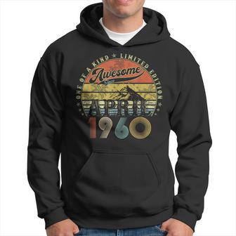 65歳の誕生日プレゼント 男性用 1960年4月 65歳の誕生日 パーカー - Kawaiitshirt