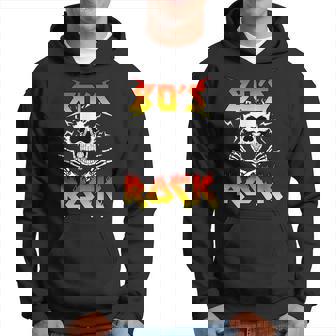80'S Rock Hardrock Rockerkull Rock Musicien Sweat à capuche - Cadeauxyz
