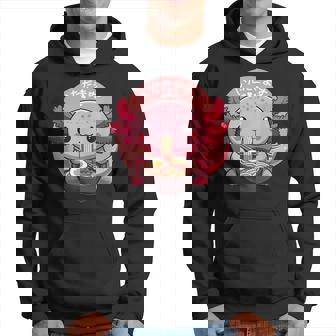 Ajolote Comiendo Ramen Itadakimasu Anime Lindo Ajolote Sudadera - Regaloses