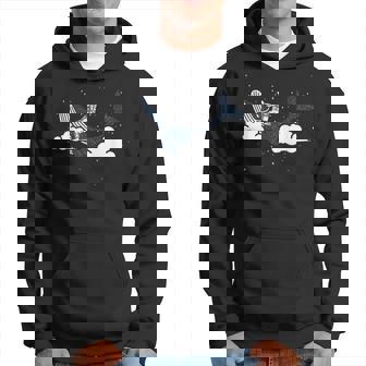 Astronauts Corps Astronomique Baleine Galaxie Sweat à capuche - Cadeauxyz