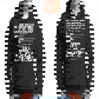 Bassist Guitare Basse Unieil Homme Avec Une Basse Bassiste Sweat à capuche - Cadeauxyz