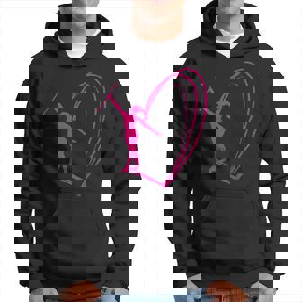 Baton Twirling Heart Baton Twirler Gymnaste Gymnastique Sport Sweat à capuche - Cadeauxyz