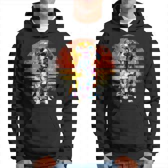 Beagle Dog Loverintage Best Beagle Dad Día Del Padre Sudadera - Regaloses