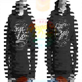 Bester Papa Und Opa Der Welt Retro Father's Day Idea Kapuzenpullover - Geschenkecke