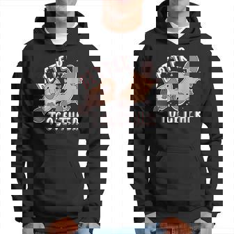 Better Together バレンタインデー カモノハシ カップル ラブ ハッピー パーカー - Kawaiitshirt