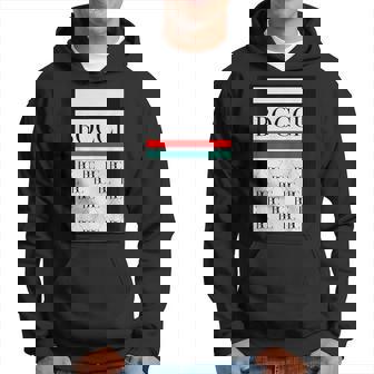 Bocci ぼっち ロゴ 総柄 緑 赤 イタリア国旗風【変なデザイン屋さん】陰キャ オタク ブランド パロディ 面白 パーカー - Kawaiitshirt