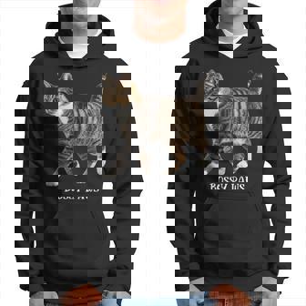 Bossy Paws 猫好き キジトラ白 猫ネタ 猫しもべ ツンデレ 猫飼い 猫オーナー 猫依存症 おもしろ パーカー - Kawaiitshirt