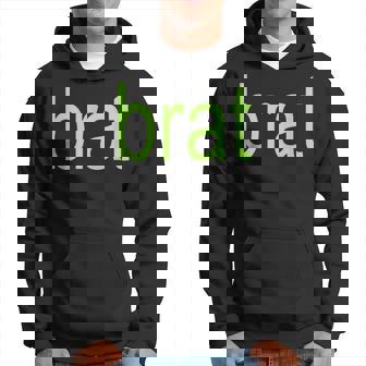 Brat 特大サイズ オールカラー ブラック ホワイト グリーン シャルトリューズ ギフト パーカー - Kawaiitshirt