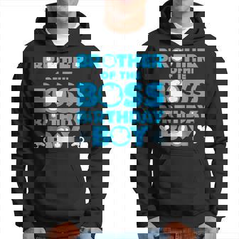 Brother Of The Boss 誕生日 男の子 赤ちゃん 家族 デコレーション パーカー - Kawaiitshirt
