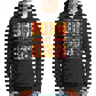 Burnit Down Fire Flames パーカー - Kawaiitshirt