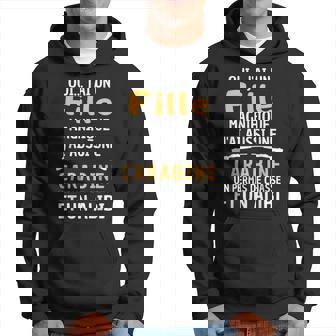 Cadeau Chasseur Papa Original Humour Chasse Drole Papa Sweat à capuche - Cadeauxyz