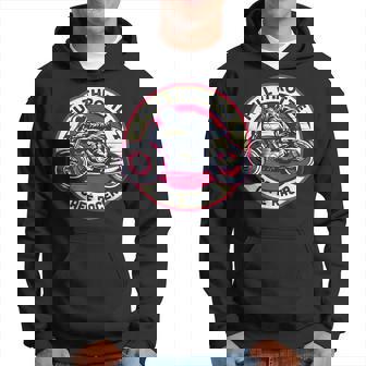 Cafe Racer フルスロットル ヴィンテージモーターサイクルtシャツ パーカー - Kawaiitshirt