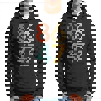 Classicintage 80Style 86 47 Anti Trump Kapuzenpullover - Seseable