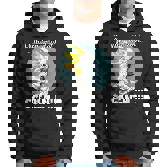 Cockatoo Meme T、面白い叫び声を上げているキバタン パーカー - Kawaiitshirt