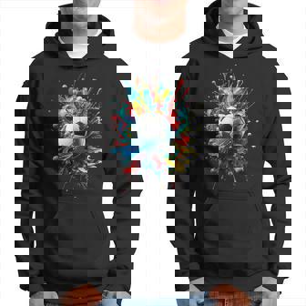 Colourful Football Boys Colourful Children's Football Kapuzenpullover - Seseable