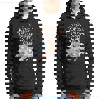 Coquetteintage Ange Chérubin Avec Roses Illustration Sweat à capuche - Cadeauxyz