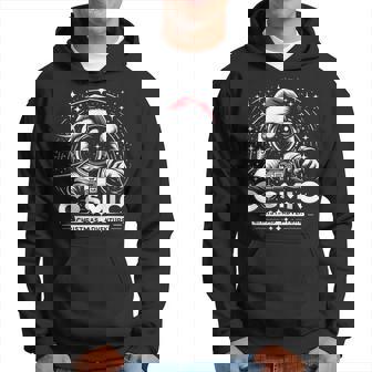 Cosmic Christmas Adventure ヴィンテージ宇宙飛行士サンタスペース パーカー - Kawaiitshirt