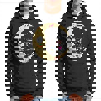 Crâne Enucre Cat & Moon Dia De Los Muertos Jour Des Morts Sweat à capuche - Cadeauxyz