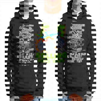 Cumpleaños De Dinosaurio Monster Truck Para Niño De 5 Años Sudadera - Regaloses