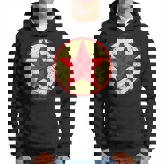 Diseño Retro De Estrella Roja Sudadera - Regaloses