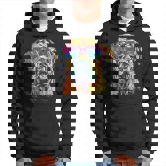 Divertidas Gafas Deol Con Diseño De Perro Bullmastiff Sudadera - Regaloses