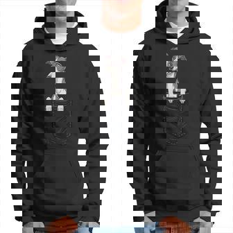 Divertido Galgo En Un Perro De Bolsillo Mamá Y Papá Sudadera - Regaloses