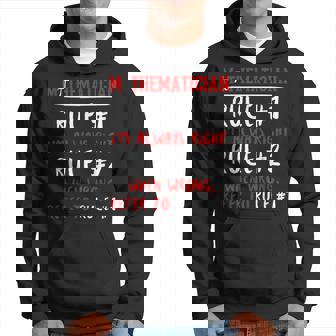 Divertido Matemáticas Humor Chistes De Matemáticas Gráfico Sudadera - Regaloses