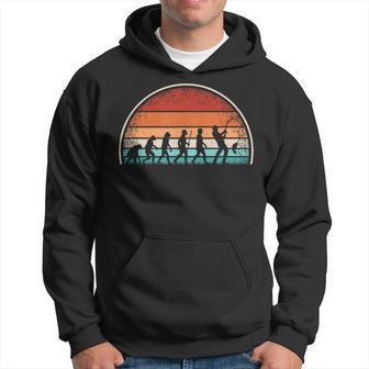 Divertido Pescador Retro De Lubina Evolution Fishing Sudadera - Regaloses