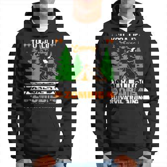 Divertido Zombie Apocalipsis Campingupervivencia Entrenamiento Humor Sudadera - Regaloses
