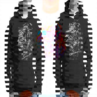 Dj Tiger ミュージックヘッドフォン ハウス ビートメーカー 音楽プロデューサー パーカー - Kawaiitshirt