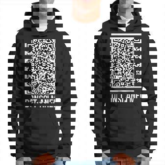 Don'tcan Me Qrcan Me Blague Humoristique Majeur Sweat à capuche - Cadeauxyz