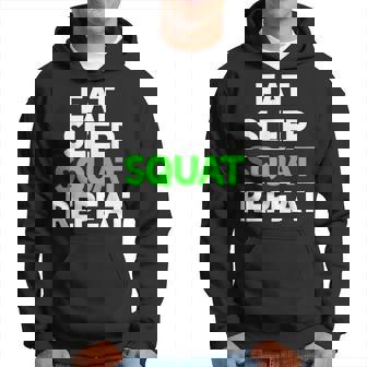 Eatleepquat Repeat モチベーショントレーニング パーカー - Kawaiitshirt