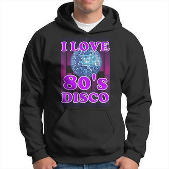 Me Encanta La Música Disco Retro Disco De Los 80 Sudadera - Regaloses