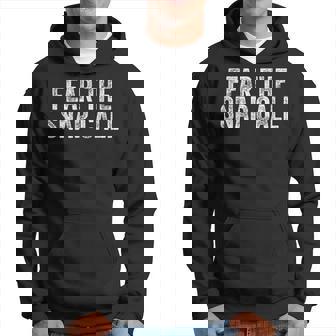 Fear The Snap Call Motif Poker Sweat à capuche - Cadeauxyz