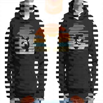 Funky Cat Retrotyle Cat Kapuzenpullover - Seseable