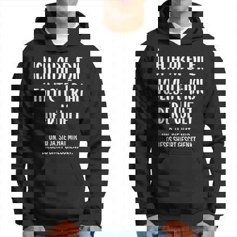 Ich Habe Die Tollste Frau Der Welt Kapuzenpullover - Seseable