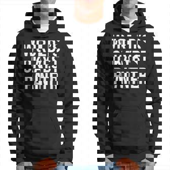 Painting Painter World's Okayest Painter パーカー - Kawaiitshirt