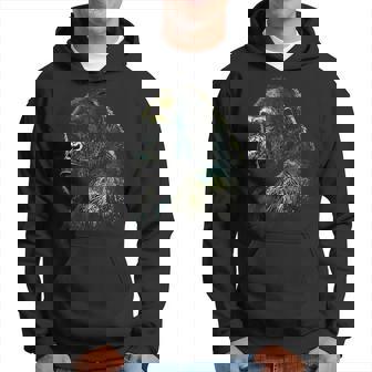 Gorilla モンキーアート 動物 パーカー - Kawaiitshirt