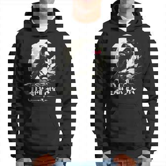 Gótica Con Corazón De Cuervo Amor Oscuro Día Deanalentín Gótico Sudadera - Regaloses