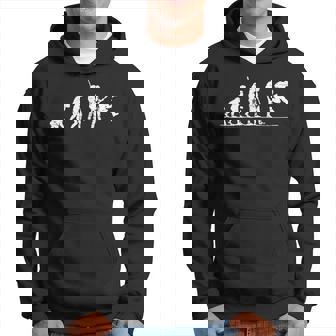 Guitar Player Rétrointage Evolution Guitare Sweat à capuche - Cadeauxyz