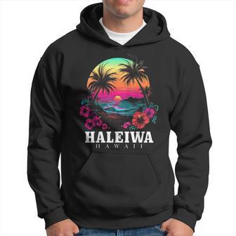 Haleiwa ハワイ ハワイアン ハイビスカス 花 サーファー お土産 パーカー - Kawaiitshirt