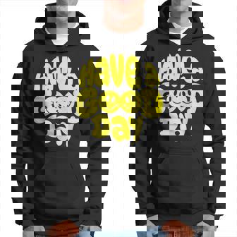 Have A Good Day レトロ ハッピーフェイス 90年代 スマイルフェイス 美学 パーカー - Kawaiitshirt