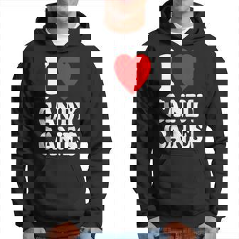 I Heart 愛 キャンディケーン 冬 ペパーミント クリスマス パーカー - Kawaiitshirt