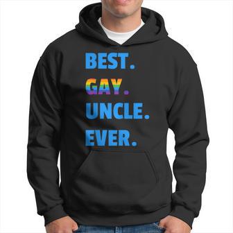 Hombre Best Gay Uncle Ever Best Gay Uncle Lgbt Sudadera - Regaloses