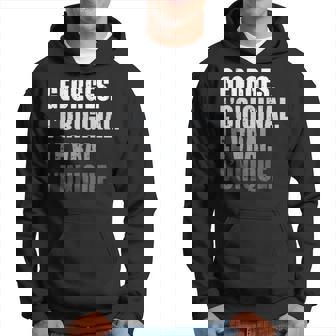 Homme Georges L'original Lerai L'unique Cadeau Personnalisé Sweat à capuche - Cadeauxyz