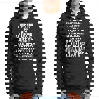 I'm Feelingeryulnerable Right Now Guys Cool Men パーカー - Kawaiitshirt