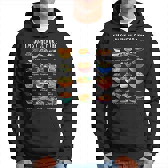 I'm Just Here For The Filipino Food トラディショナルピノイフード パーカー - Kawaiitshirt