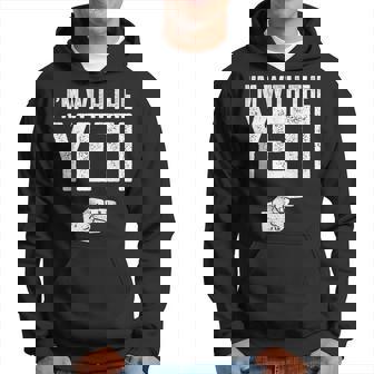 I'm With The Yeti お揃いのyetiコスチュームシャツ パーカー - Kawaiitshirt