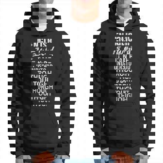 Inglés Es Extraño Gracioso Profesor De Inglés Memes Gramática Profesor Sudadera - Regaloses