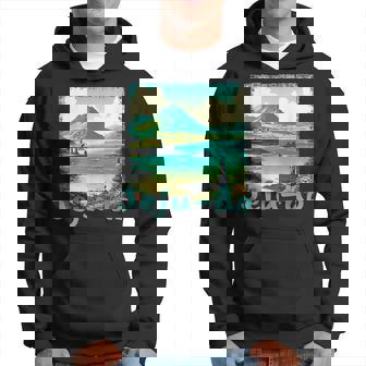 Isla De Jeju Coreaerano Y Playaacaciones Grunge Sudadera - Regaloses